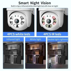 Looking for powerful outdoor security? Discover why the TP PLUS 5MP Outdoor Smart WiFi Wireless IP CCTV Security Camera is a top choice with color night vision, motion tracking, and 2-way audio.