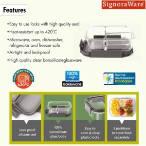 Discover why the Signoraware Slim Borosilicate Glass Lunch Box is revolutionizing meal prep! Leak-proof, heat-resistant, and perfect for busy professionals. Read our complete guide now!