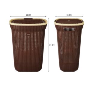 Discover why the Solimo Knit Laundry Basket is India’s #1 choice for laundry storage. Stylish design, odour-free vents, large 55-litre capacity, and multi-purpose usage explained in detail.