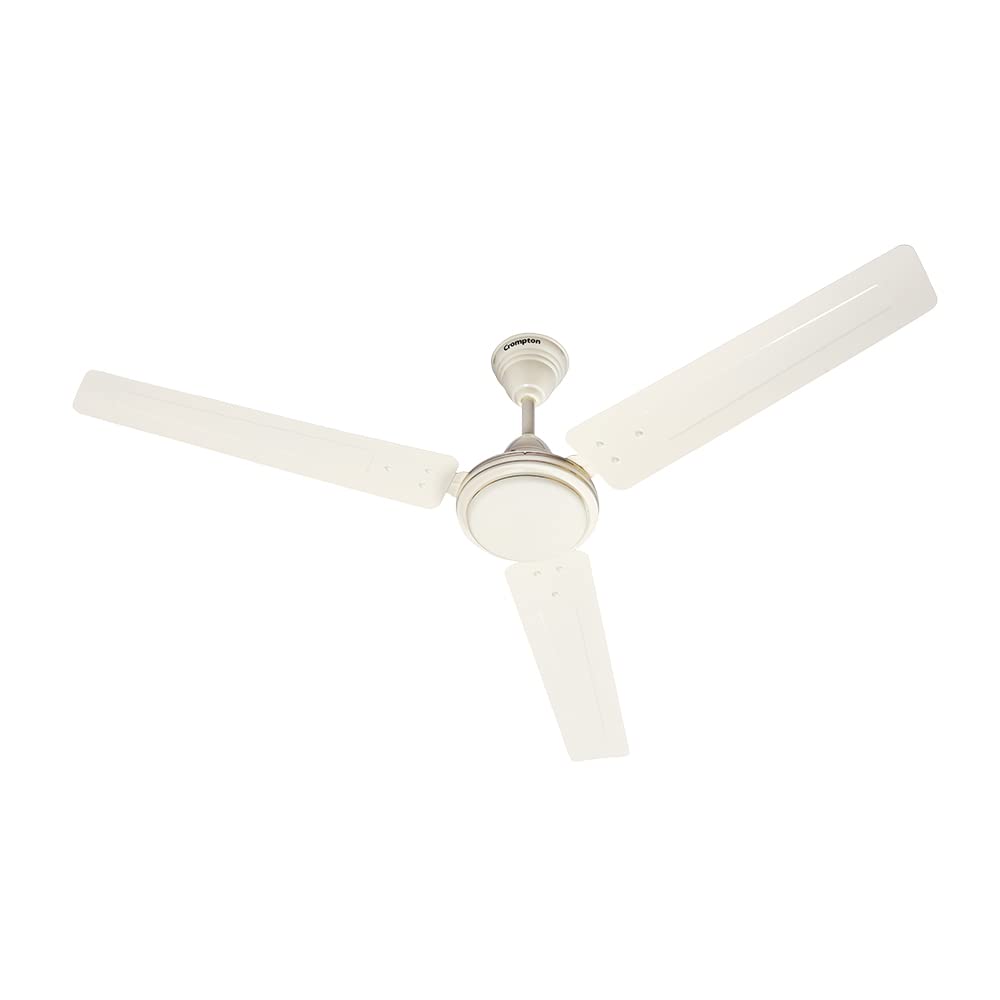 Buy Crompton Surebreeze Sea Sapphira 1200mm ceiling fan with 51W low power use, 380 RPM high speed & 210 CMM air delivery. BEE star rated, 2-year warranty.