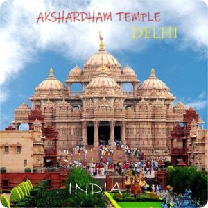 AKSHARDHAM Temple - Delhi (Fridge Magnet)