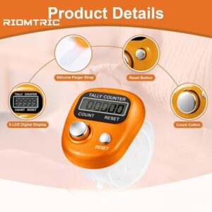 Track your Mantra Jaap accurately with this Digital Tally Counter & Compass Finger Jap Mala Combo. Adjustable ring, no battery needed, durable metal body, multi-purpose use for meditation, knitting, sports & more.