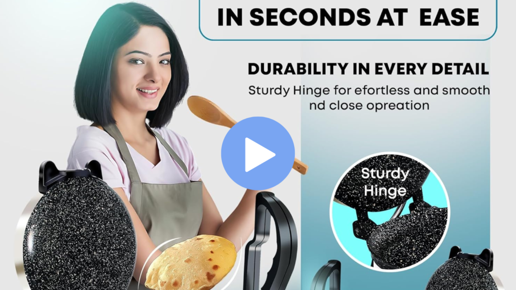 Looking for an easy way to make perfect rotis? Read this detailed review of the Libra Roti Maker Machine with 950W power, 8.5-inch non-stick plates, and auto temperature control for effortless cooking.