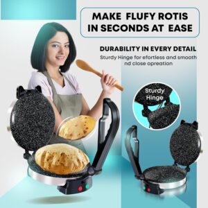 Looking for an easy way to make perfect rotis? Read this detailed review of the Libra Roti Maker Machine with 950W power, 8.5-inch non-stick plates, and auto temperature control for effortless cooking.