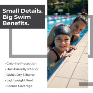 Make swimming fun and stress-free with Lifelong Kids Swimming Cap. Soft silicone, no hair pulling, waterproof, and chlorine-resistant – perfect for kids.