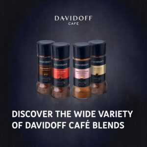 Discover why coffee lovers are obsessed with Davidoff Espresso 57 Intense Instant Coffee. Made with 100% Arabica beans, this dark roast delivers bold flavor, chocolate notes, and premium aroma in seconds.