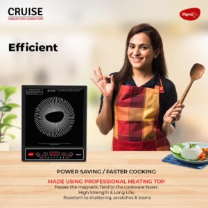 Looking for a budget induction cooktop? Check out the Pigeon Cruise 1800W Induction Cooktop with LED display, smart timer, auto switch off and 93% energy saving technology. Perfect for fast and safe cooking at home.