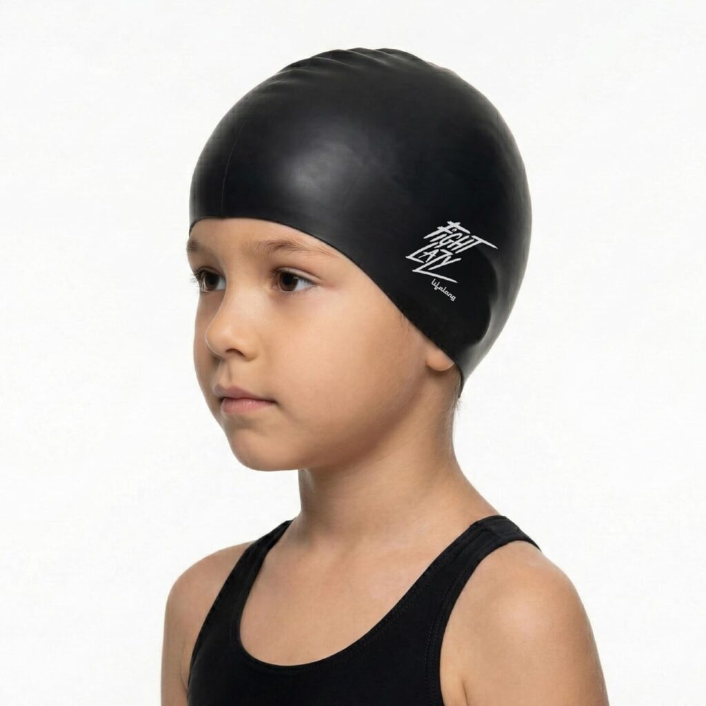 Make swimming fun and stress-free with Lifelong Kids Swimming Cap. Soft silicone, no hair pulling, waterproof, and chlorine-resistant – perfect for kids.